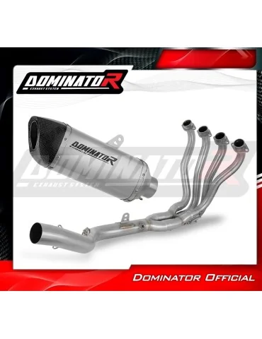 Ligne d'échappement complète Dominator HP6 Titane pour Suzuki GSX-S 750 (2017-2020)