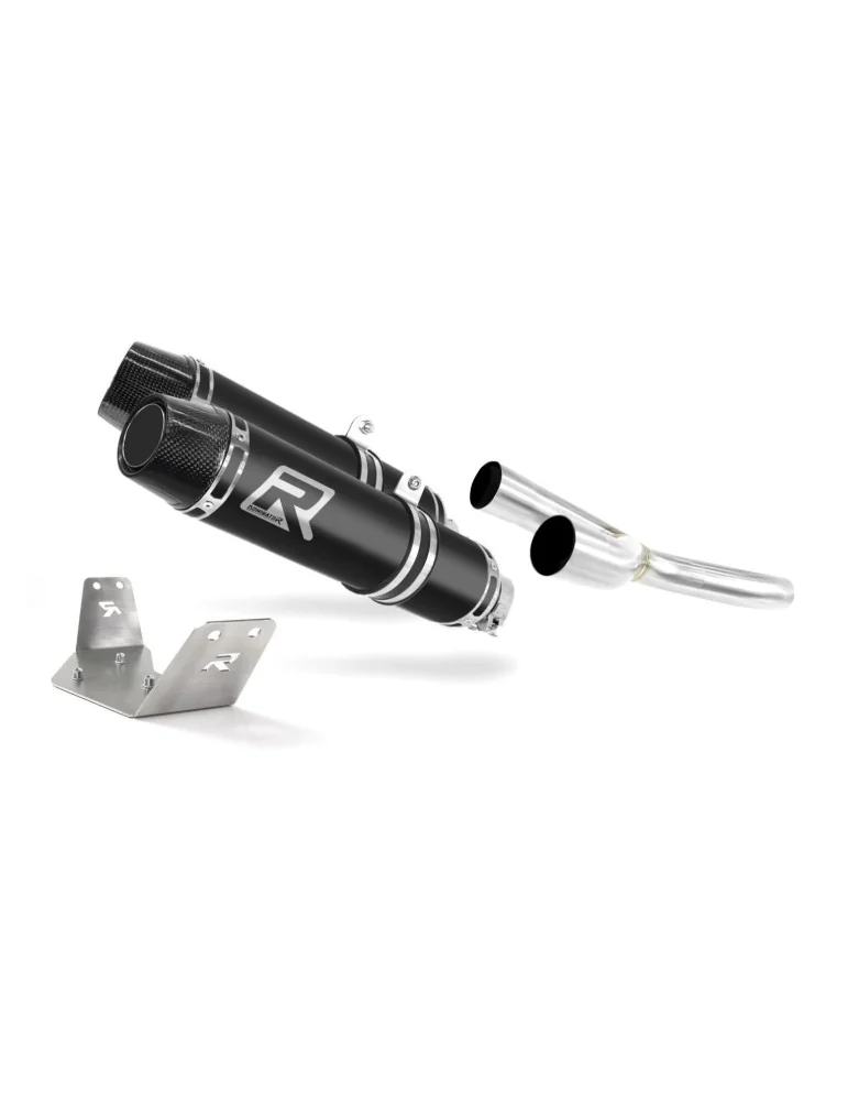 Silencieux slip-on Dominator HP3 Noir pour Triumph Sprint ST 1050 (2005-2012)
