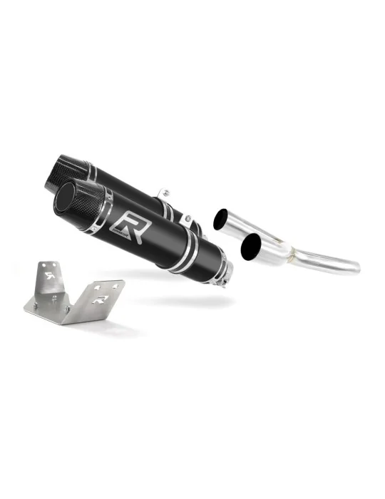 Silencieux slip-on Dominator HP3 Noir pour Triumph Sprint ST 1050 2005-2012, vue 1