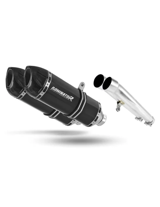 Silencieux slip-on Dominator HP1 Noir pour Yamaha FJ 1100, vue 1