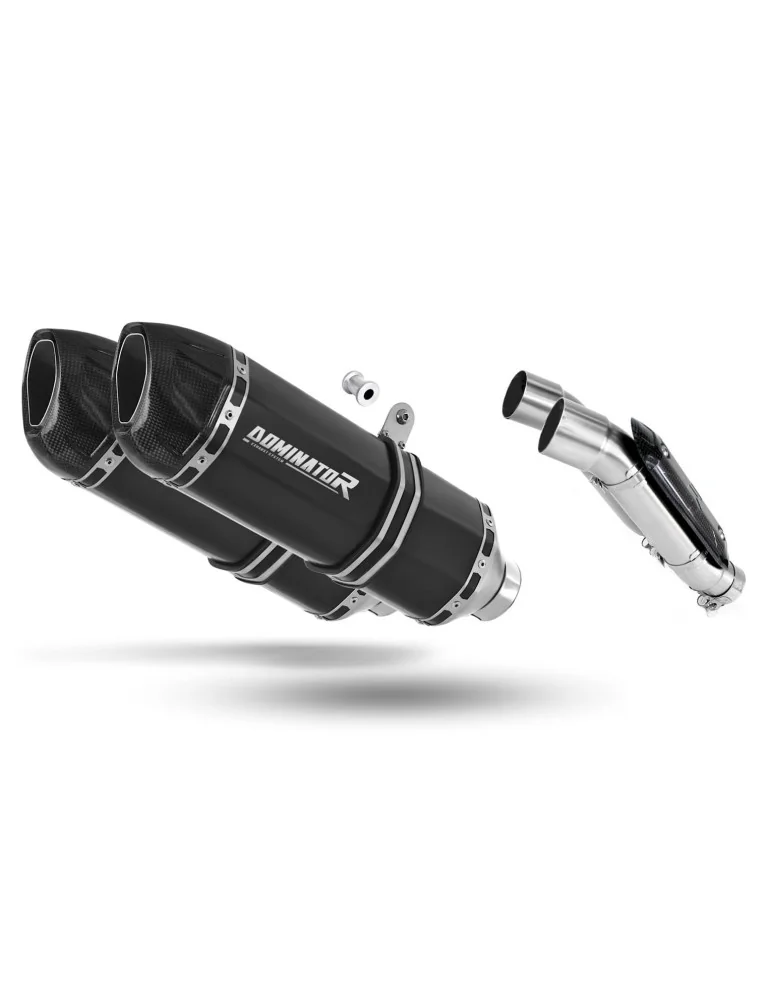 Silencieux slip-on Dominator HP1 Noir pour Yamaha TRX 850 (1995-2000)