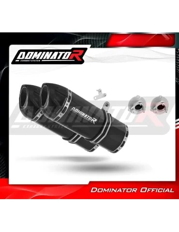 Silencieux bolt-on Dominator HP1 Noir pour KTM 690 SM Supermoto
