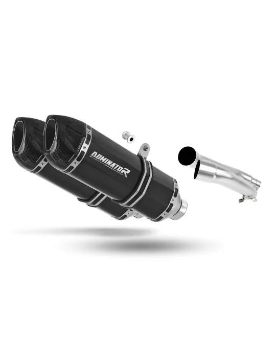 Silencieux slip-on Dominator HP1 Noir pour Honda CBF 1000 2006-2009, vue 1