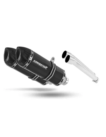 Silencieux slip-on Dominator HP1 Noir pour Ducati 900 Sport (2000-2002)