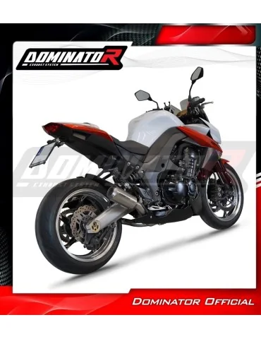 Ligne d'échappement complète inox Dominator GPS pour Kawasaki Z1000 (2017-2020)