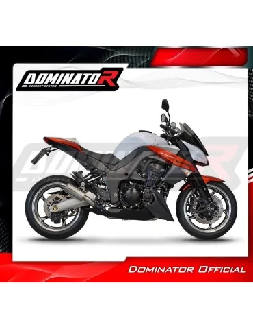 Ligne d'échappement complète inox Dominator GPS pour Kawasaki Z1000 (2017-2020)