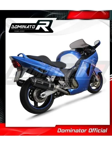 Silencieux slip-on Dominator HP1 Noir pour Honda CBR 1100 XX (1996-2006)
