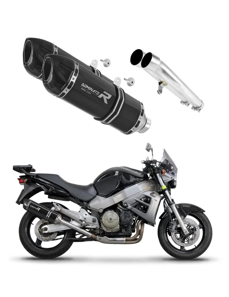 Silencieux slip-on Dominator HP1 Noir pour Honda CB 1100 X11