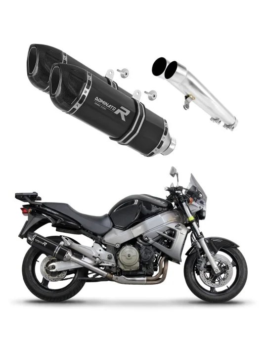 Silencieux slip-on Dominator HP1 Noir pour Honda CB 1100 X11, vue 1