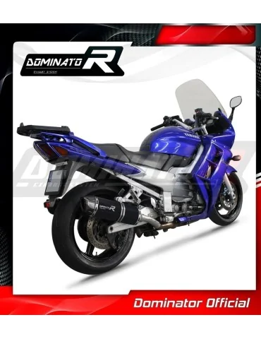 Silencieux slip-on Dominator HP1 Noir pour Yamaha FJR 1300