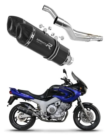 Silencieux slip-on Dominator HP1 Noir pour Yamaha TDM 850 (1996-2001)
