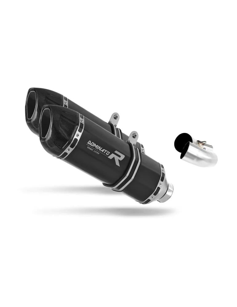 Silencieux slip-on Dominator HP1 Noir pour Ducati Monster 796 (2010-2015)
