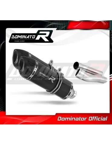 Silencieux slip-on Dominator HP1 Noir pour Ducati Monster 600 (1993-2002)