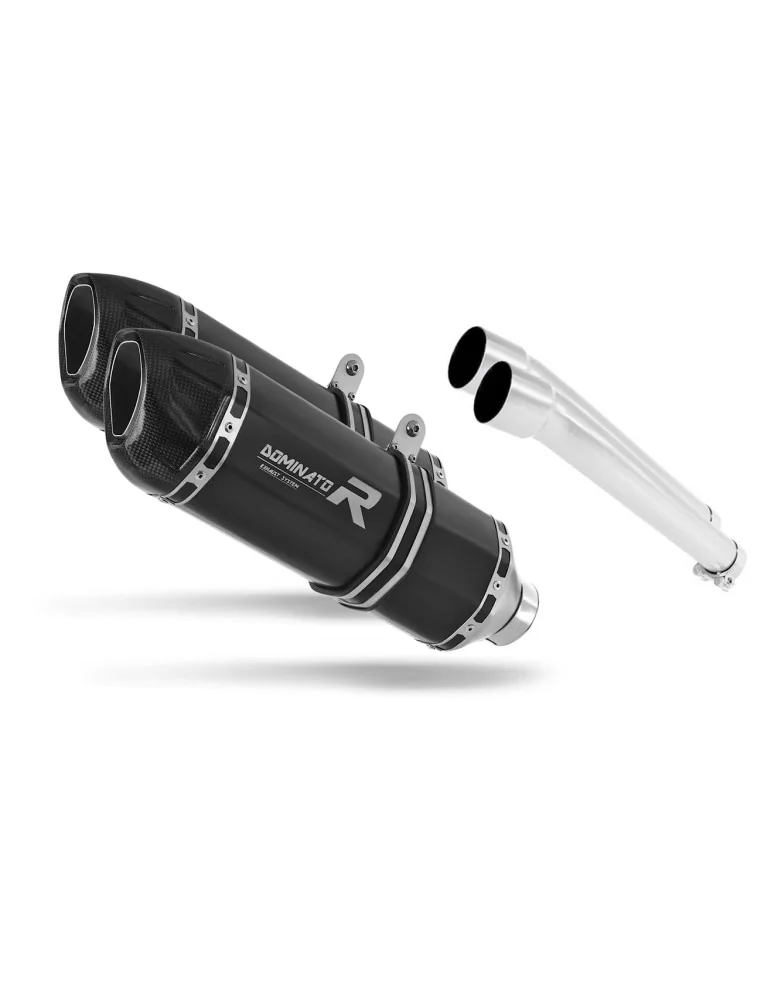 Silencieux slip-on Dominator HP1 Noir pour Ducati 750 Sport (2000-2002)