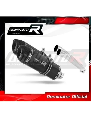 Silencieux slip-on Dominator HP1 Noir pour Ducati 750 Sport (2000-2002)