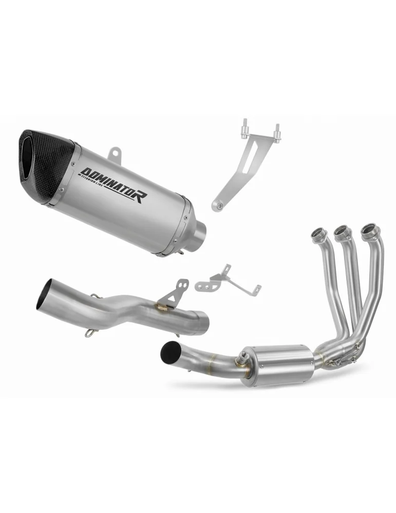 Ligne d'échappement complète Dominator HP6 Titane pour CF Moto 675 NK (2024-2026)