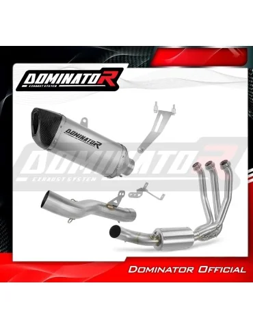 Ligne d'échappement complète Dominator HP6 Titane pour CF Moto 675 SR-R (2024-2026)