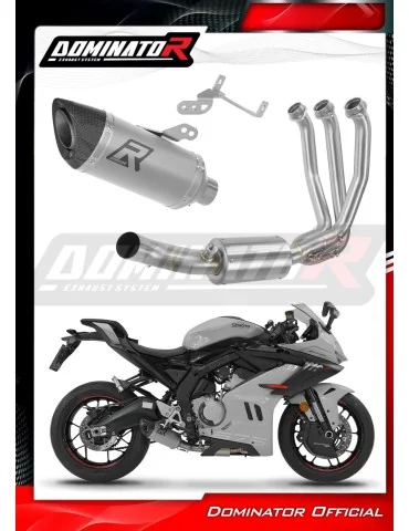Ligne d'échappement complète Dominator HP8 Titane pour CF Moto 675 SR-R (2024-2026)