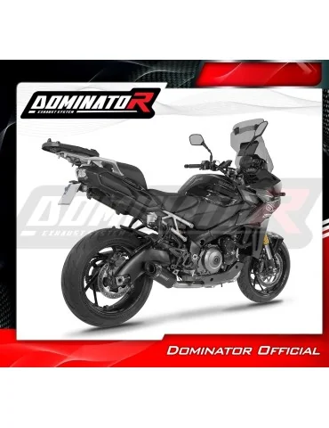 Ligne d'échappement complète inox Dominator HP8 Noir pour Suzuki GSX-S 1000 GX (2025-2026)
