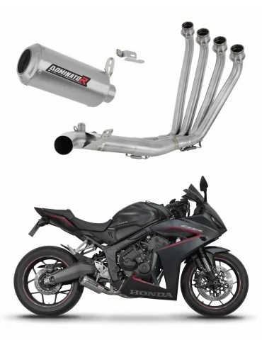 Ligne d'échappement complète inox Dominator GP pour Honda CBR 650 R / E-Clutch (2024-2025)