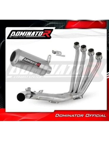 Ligne d'échappement complète inox Dominator GP pour Honda CBR 650 R / E-Clutch (2024-2025)