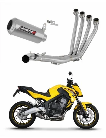 Ligne d'échappement complète inox Dominator GP pour Honda CBR 650 F (2014-2018)