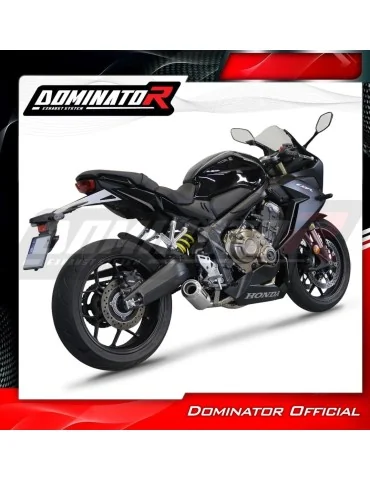 Ligne d'échappement complète inox Dominator GP pour Honda CBR 650 R (2019-2023)