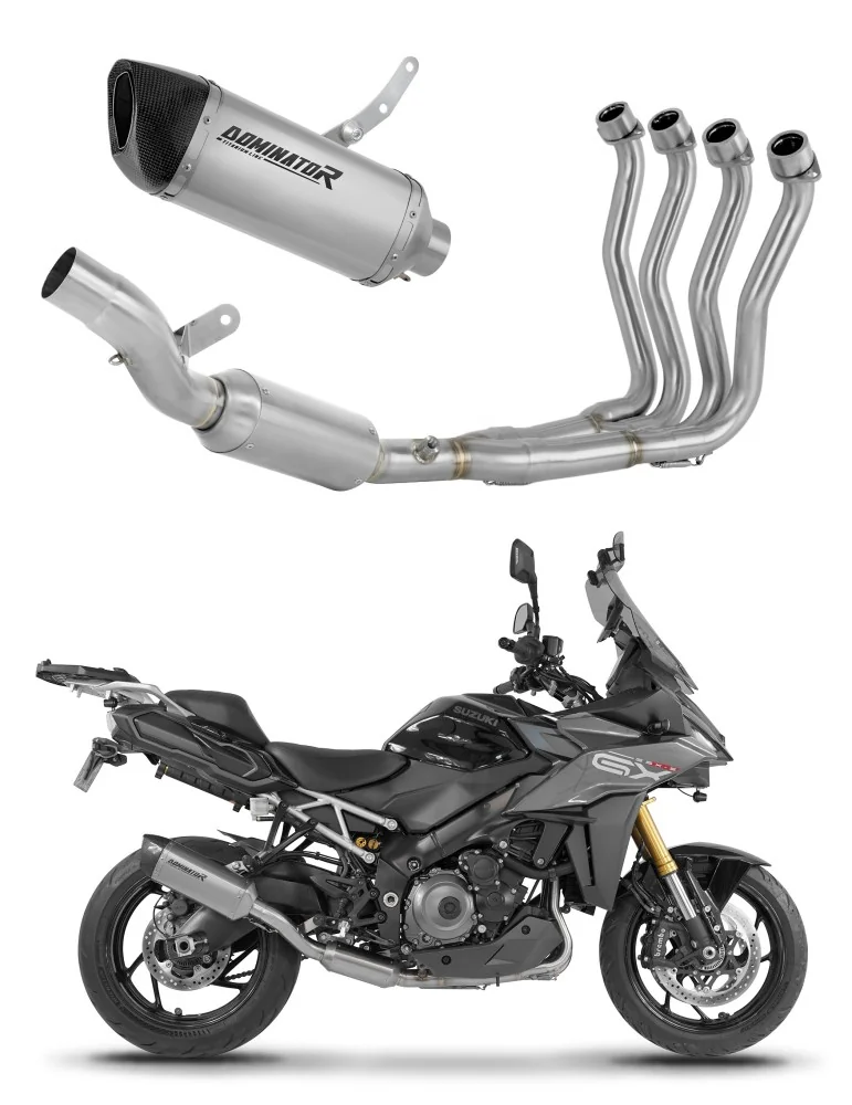 Ligne d'échappement complète Dominator HP6 Titane EX pour Suzuki GSX-S 1000 GX (2025-2026)