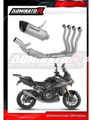 Ligne d'échappement complète Dominator HP6 Titane EX pour Suzuki GSX-S 1000 GX (2025-2026)