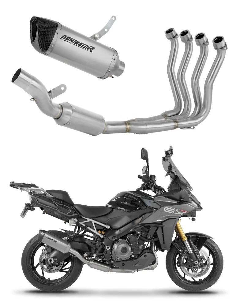 Ligne d'échappement complète Dominator HP6 Titane EX pour Suzuki GSX-S 1000 GX (2024)