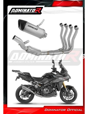 Ligne d'échappement complète Dominator HP6 Titane EX pour Suzuki GSX-S 1000 GX (2024)
