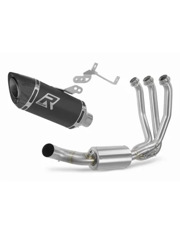 Ligne d'échappement complète inox Dominator HP8 Noir pour CF Moto 675 NK (2024-2026)