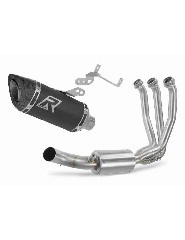 Ligne d'échappement complète inox Dominator HP8 Noir pour CF Moto 675 NK (2024-2026)