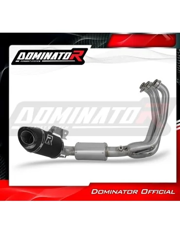 Ligne d'échappement complète inox Dominator HP8 Noir pour Yamaha YZF R9 (2025)