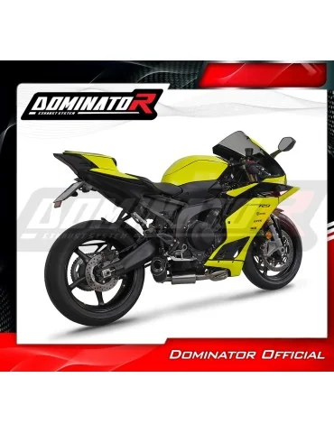 Ligne d'échappement complète inox Dominator HP8 Noir pour Yamaha YZF R9 (2025)