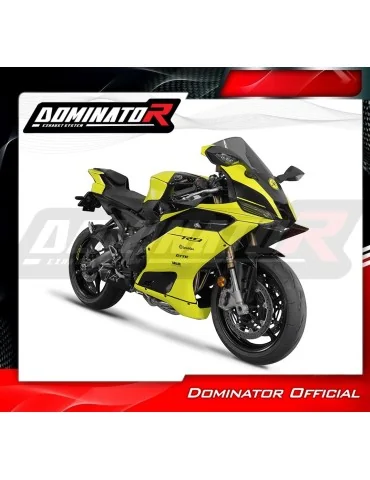 Ligne d'échappement complète inox Dominator HP8 Noir pour Yamaha YZF R9 (2025)