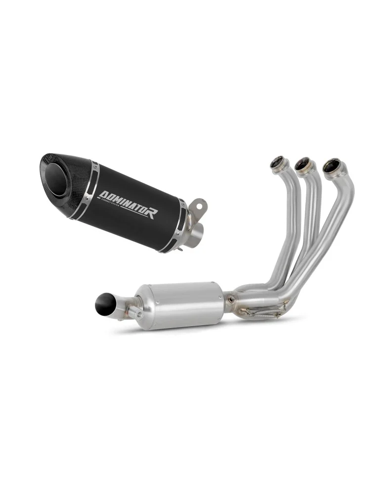 Ligne d'échappement complète inox Dominator HP8 Noir pour Yamaha XSR 900 / GP (2024)