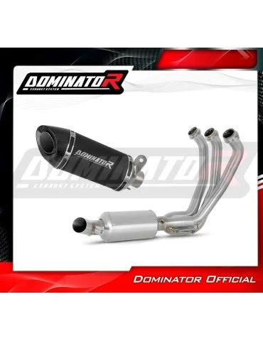 Ligne d'échappement complète inox Dominator HP8 Noir pour Yamaha XSR 900 / GP (2024)