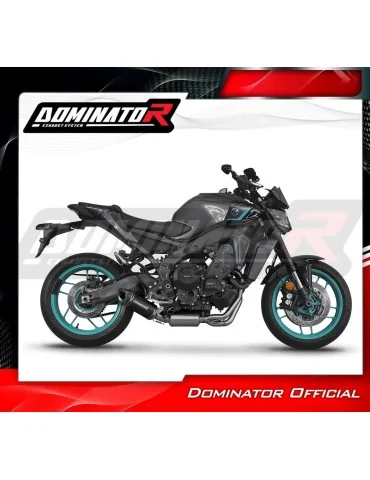 Ligne d'échappement complète inox Dominator HP8 Noir pour Yamaha MT-09 (2024-2025)