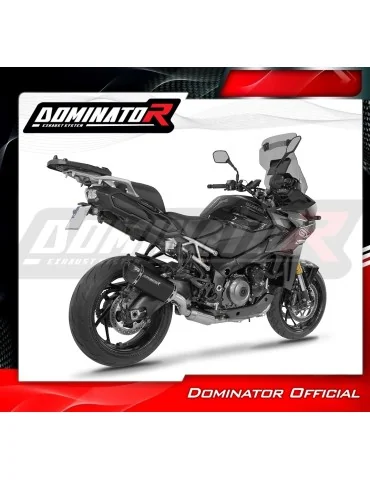Ligne d'échappement complète inox Dominator HP6 Noir EX pour Suzuki GSX-S 1000 GX (2025-2026)