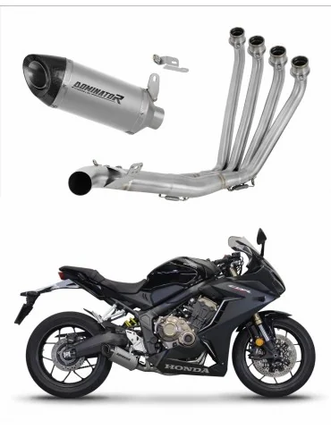 Ligne d'échappement complète Dominator HP8 Titane pour Honda CBR 650 R (2019-2023)