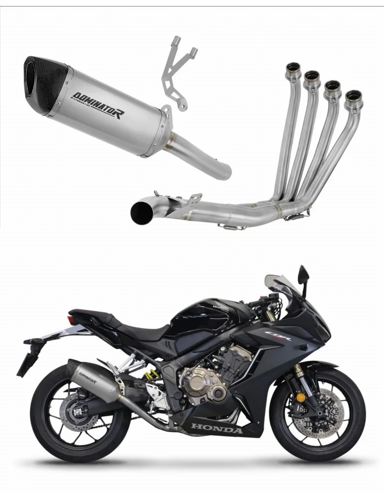 Ligne d'échappement complète Dominator HP6 Titane pour Honda CBR 650 R (2019-2023)