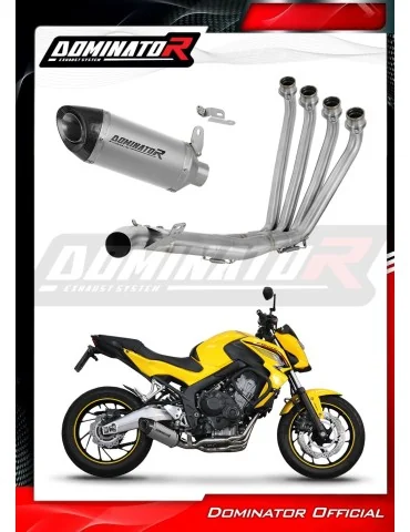 Ligne d'échappement complète Dominator HP8 Titane pour Honda CB 650 F (2014-2018)