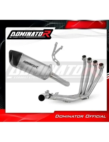 Ligne d'échappement complète Dominator HP6 Titane pour Honda CB 650 R / E-Clutch (2024-2025)