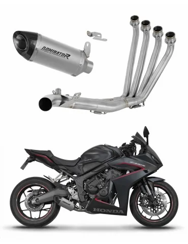 Ligne d'échappement complète Dominator HP8 Titane pour Honda CB 650 R / E-Clutch (2024-2025)