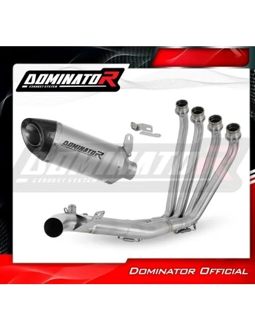 Ligne d'échappement complète Dominator HP8 Titane pour Honda CB 650 R / E-Clutch (2024-2025)