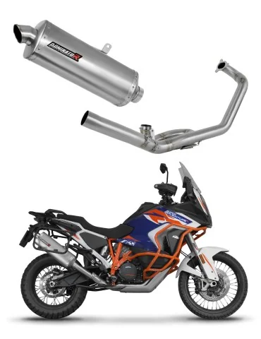 Ligne d'échappement complète inox Dominator P7 pour KTM 1290 Super Adventure (2021-2024)