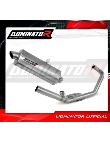 Ligne d'échappement complète inox Dominator P7 pour KTM 1290 Super Adventure (2021-2024)