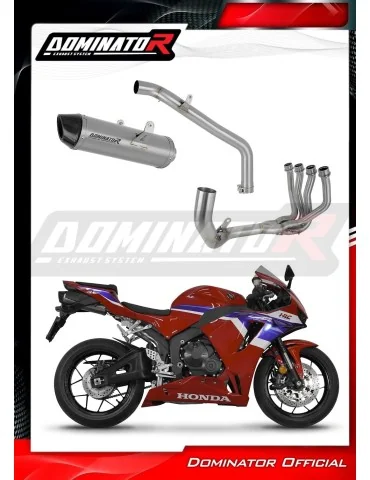 Ligne d'échappement complète Dominator HP2 Titane pour Honda CBR 600RR (2013-2025)