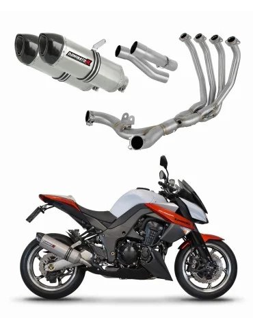 Ligne d'échappement complète inox Dominator HP1 pour Kawasaki Z1000 (2017-2020)